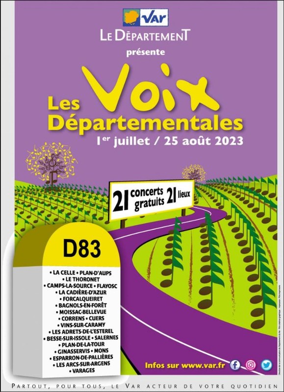 les voix départementales aff 23