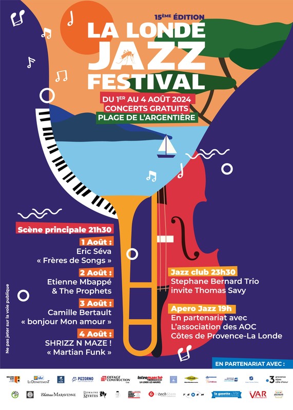 LaLondeJazzFestival Affiche2024